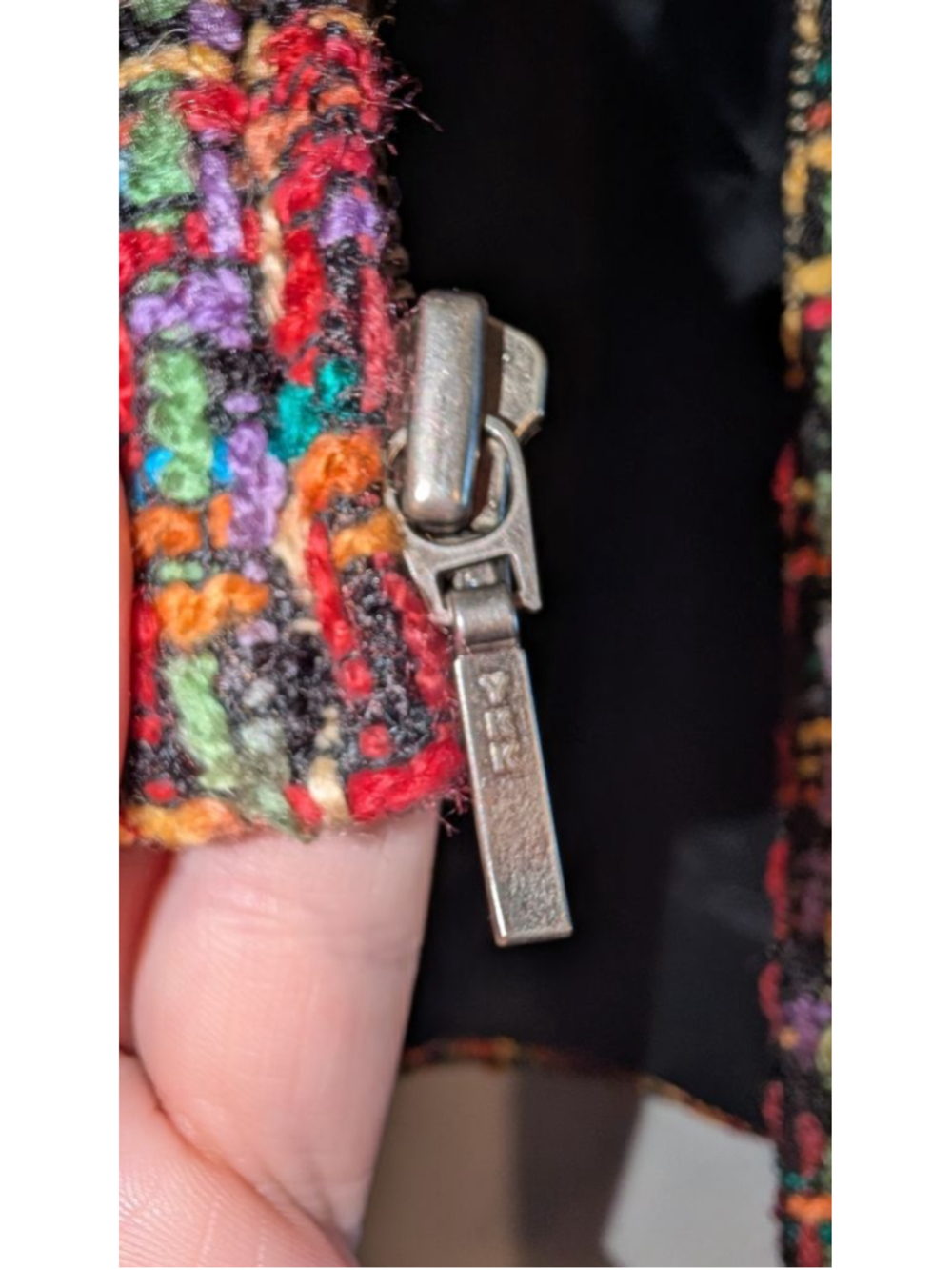 Christopher & Banks Blazer XS Multi-color Tweed Jacket, women's - Picture 2 of 7
